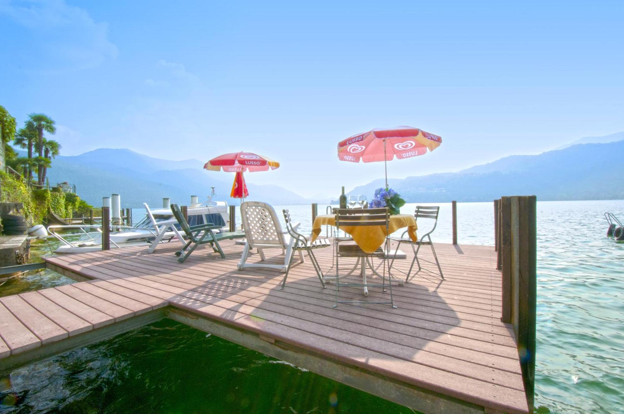 Albergo Ristorante Della Posta Morcote Exteriér fotografie