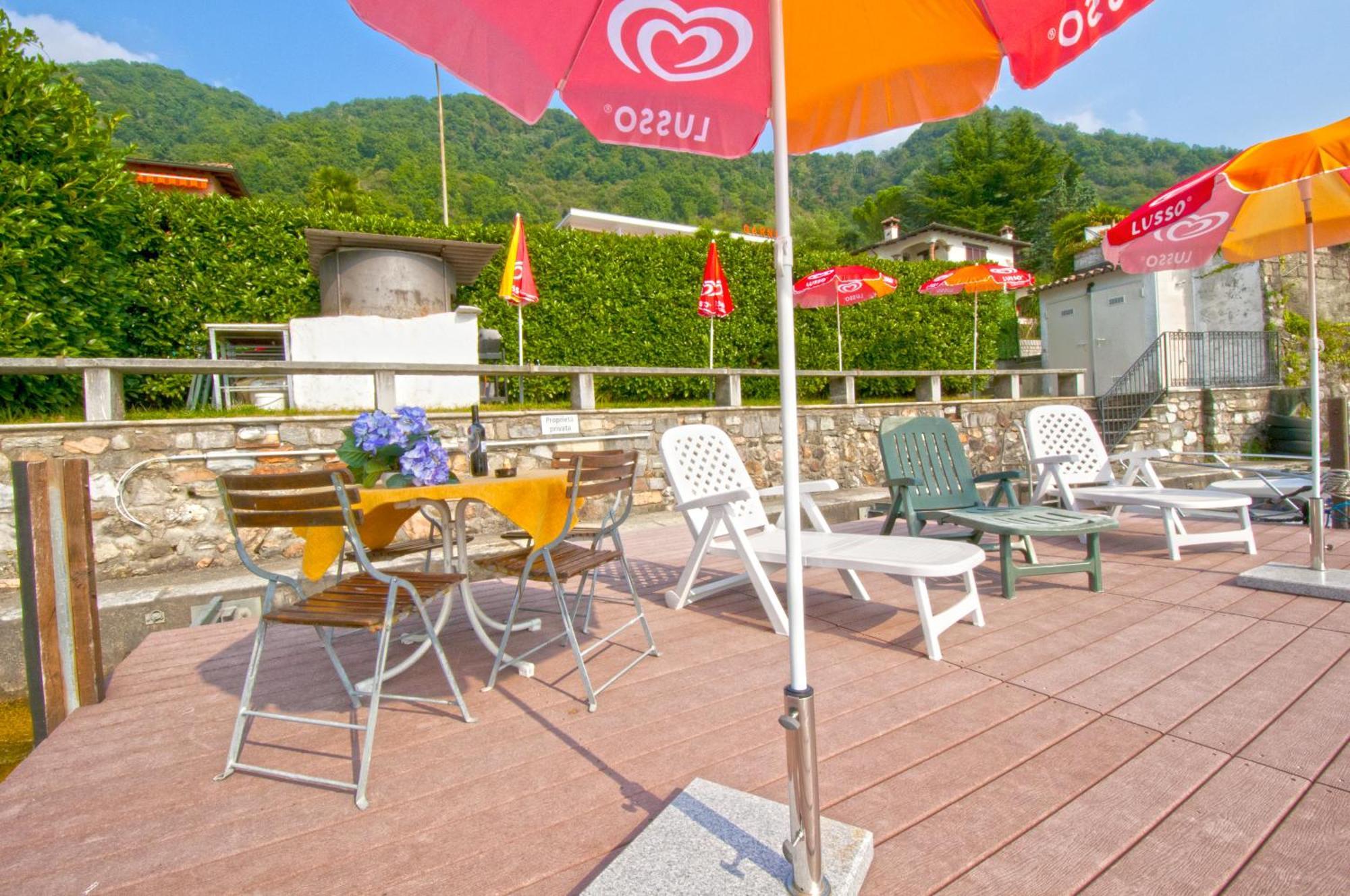 Albergo Ristorante Della Posta Morcote Exteriér fotografie