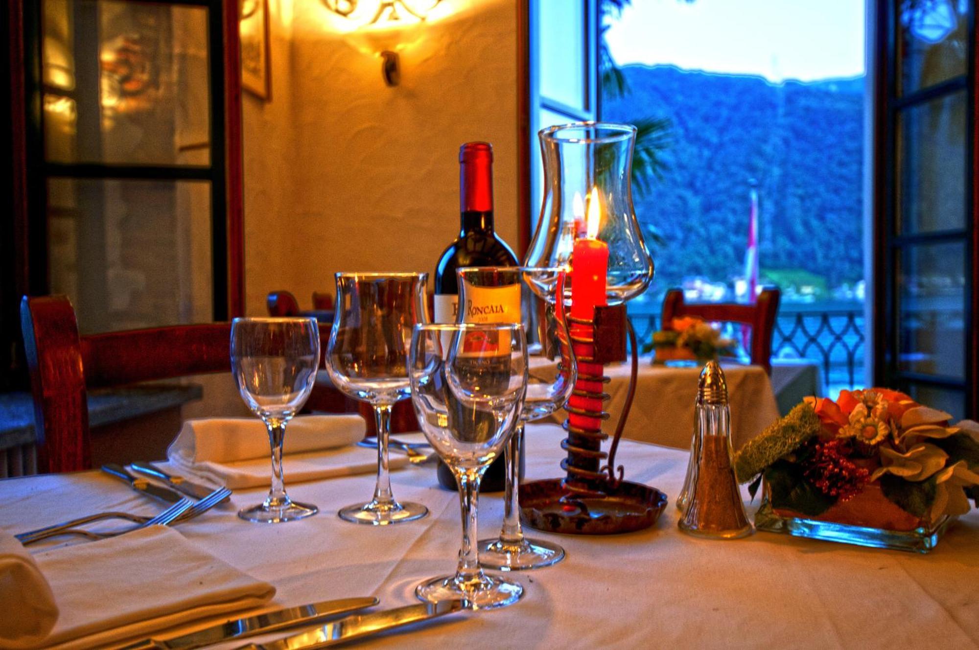 Albergo Ristorante Della Posta Morcote Exteriér fotografie