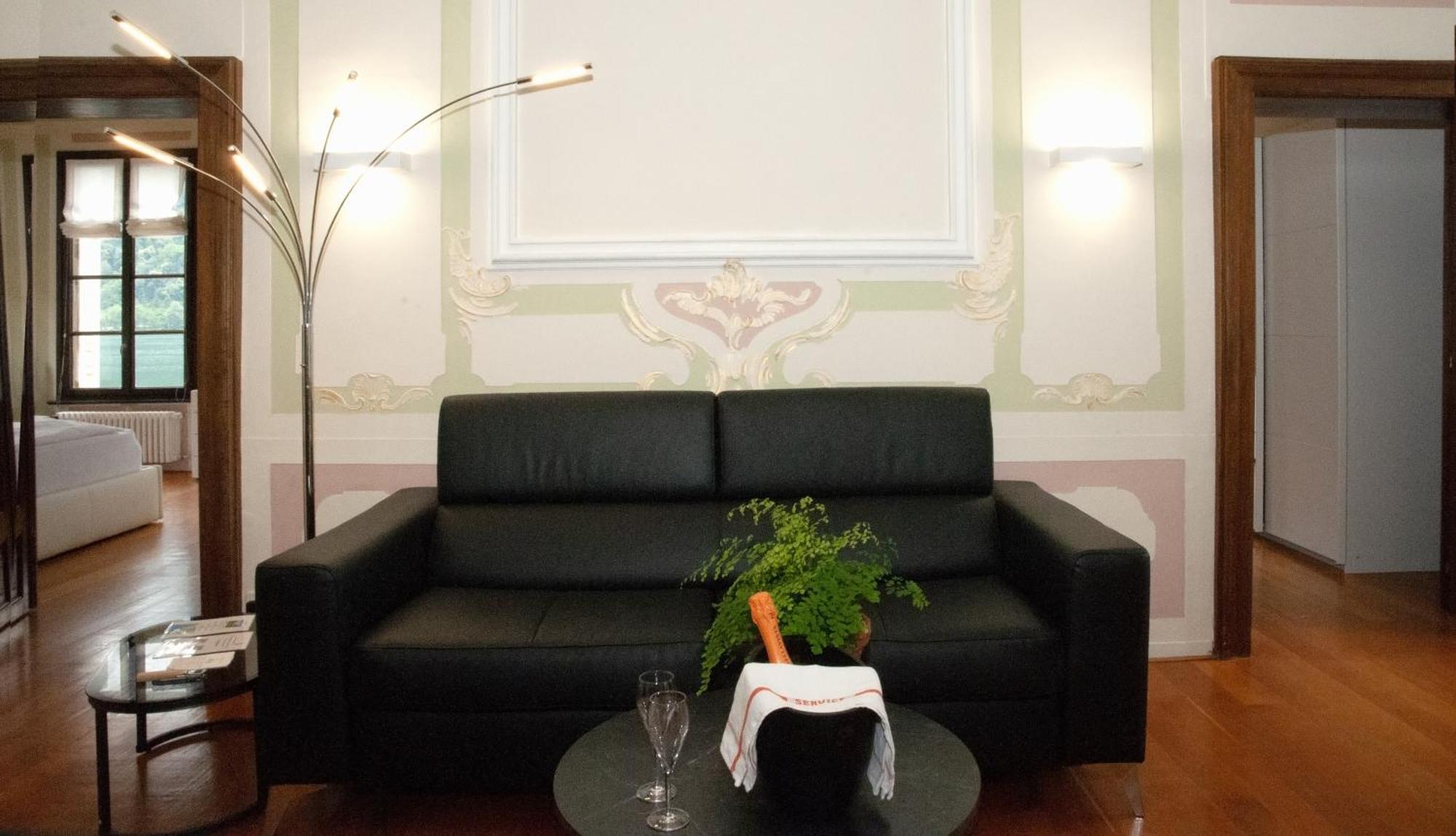 Albergo Ristorante Della Posta Morcote Exteriér fotografie