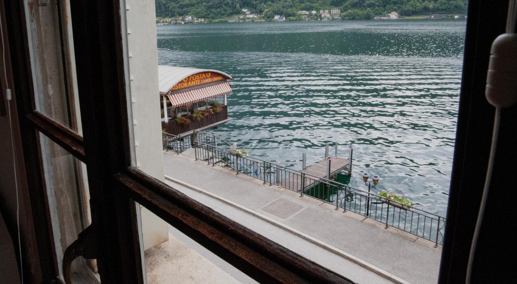 Albergo Ristorante Della Posta Morcote Exteriér fotografie