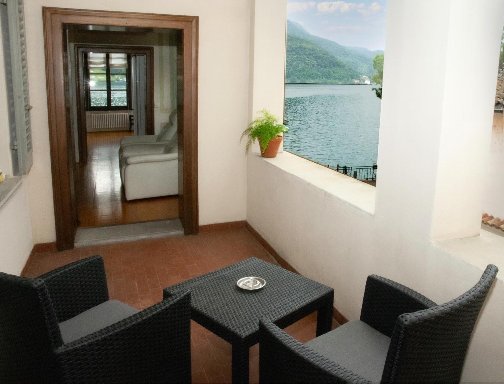 Albergo Ristorante Della Posta Morcote Exteriér fotografie